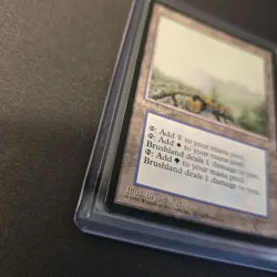 MTG Brushland 327 Regular Rare Ice Age ICE - Image 6