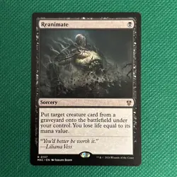 Reanimate Commander Murders at Karlov Manor MKC R 0137 MTG Magic **Ships Free** - Image 1