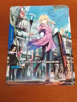 Gundam card Game A Show of Resolve U+ Newtype Rising GD01-100 parallel - Image 2