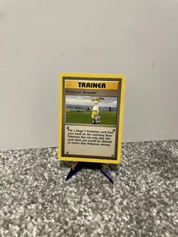 Pokemon Breeder Base Set Trainer Card 76/102 Rare Pokemon TCG Card - Image 1
