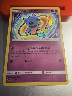 Shining Mew 40/73 Pokemon Shining Legends NM - Image 1