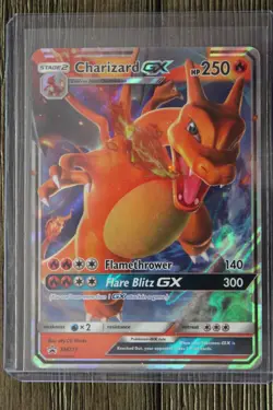 Pokemon TCG Charizard GX SM211 Sm Holo Full Art Near Mint - Image 1