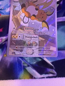 PokÃ©mon TCG Raichu Illustration Card 211/193 Paldea Evolved - Image 3