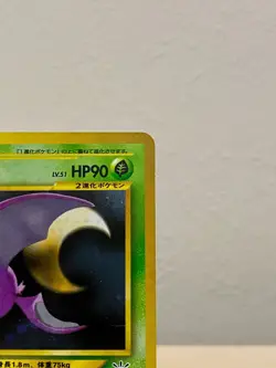 Crobat No. 169 Holo Pokemon Card Japanese Neo 3 Revelation Old Back Vintage - Image 3