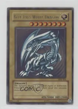 Blue-Eyes White Dragon Unlimited YuGiOh Starter Deck Kaiba #SDK-001 2002 1dm7 - Image 1