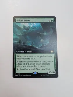 MTG - Baloth Prime (Extended Art) - Edge of Eternities NM/M Condition - Image 1