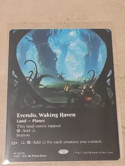 Evendo, Waking Haven - Borderless MYTHIC- MTG Edge of Eternities NM English - Image 1