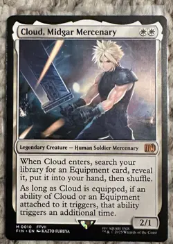 MTG - Cloud, Midgar Mercenary Final Fantasy regular  - Image 1