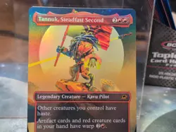296 Tannuk, Steadfast Second Triumph FOIL BORDERLESS Edge of Eternities MTG Card - Image 3