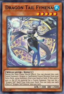 Yugioh! Dracotail Faimena *COLLECTOR'S RARE* Justice Hunters JUSH-EN002 PREORDER - Image 1