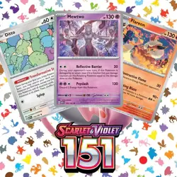 Pokémon Scarlet & Violet 151 Complete Common/Uncommon/Holo Rare Set - 153 Cards - Image 4