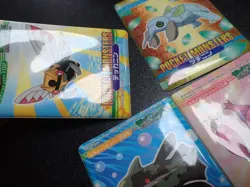 Pokemon Bandai Promo Waterproof Bathroom Menko Card x4 Relicanth Ninjask et#5539 - Image 4