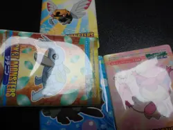 Pokemon Bandai Promo Waterproof Bathroom Menko Card x4 Relicanth Ninjask et#5539 - Image 6