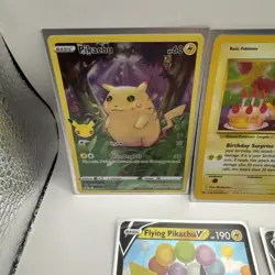 2021 Pokémon Celebrations 25th Anniversary 5 Card Pikachu Lot NM🔥 - Image 2