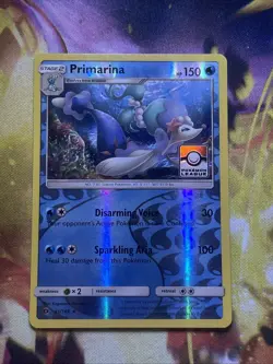 Primarina - 41/149 - Reverse Holo - League Promo, English Pokemon Pokemon Pro - Image 1