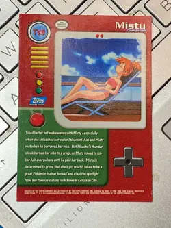 Pokemon Card TV3 Misty TOPPS TV Animation LP/NM Blue Logo Non-Holo / bx120 - Image 2