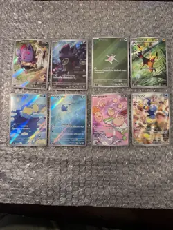 ART RARE CARD LOT (8 Cards) - Pokemon JPN - Illustration Rare Cards - NM - Image 1
