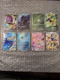 ART RARE CARD LOT (8 Cards) - Pokemon JPN - Illustration Rare Cards - NM - Image 7