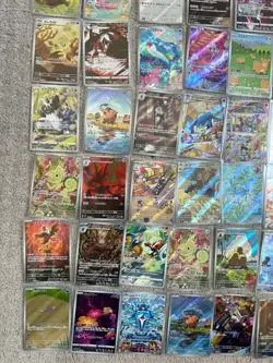 Pokemon Cards 100 pc Bulk Lot AR CHR Art Rare Full Set AsPictured NM JAPANESE C - Image 9