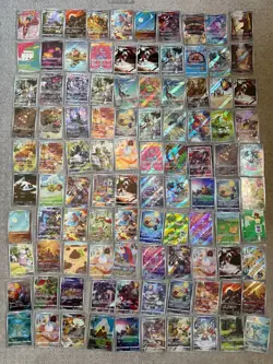 Pokemon Cards 100 pc Bulk Lot AR CHR Art Rare Full Set AsPictured NM JAPANESE D - Image 1