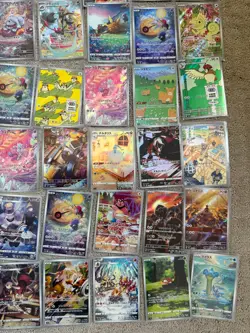 Pokemon Cards 100 pc Bulk Lot AR CHR Art Rare Full Set AsPictured NM JAPANESE D - Image 10