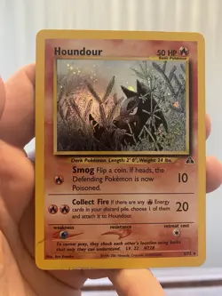 Houndour 5/75 - Pokémon TCG Neo Discovery Holo Unlimited DMG - Image 11