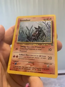 Houndour 5/75 - Pokémon TCG Neo Discovery Holo Unlimited DMG - Image 5