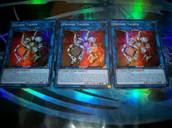 3x Encode Talker 1st Edition Super Rare CRBR-EN058 Yu-Gi-Oh! - Image 2