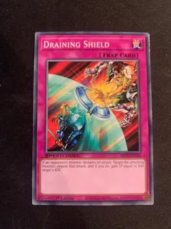 Draining Shield - SBCB-EN164 - Common - 1st Edition - Yu-Gi-Oh Speed Duel N/M - Image 1