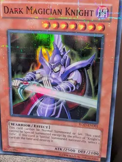 YUGIOH DARK MAGICIAN KNIGHT ROD-EN001 PARALLEL RARE - Image 2