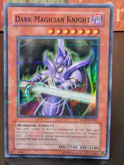 YUGIOH DARK MAGICIAN KNIGHT ROD-EN001 PARALLEL RARE - Image 6
