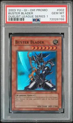 YUGIOH PSA 10 Buster Blader DL1-002 Super Rare Promo *6768 - Image 4