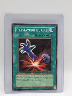 Premature Burial Unlimited PSV-037 Ultra Rare Yu-Gi-Oh Card LP 1st - Image 3