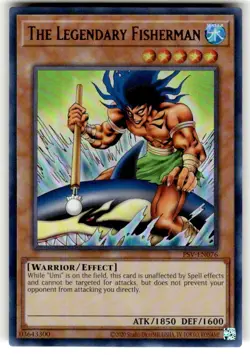YUGIOH The Legendary Fisherman - Ultra Rare - PSV-EN076 - Unlimited NM 25th - Image 3