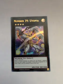 Yugioh Number 39: Utopia DUPO-EN104 Ultra Rare Alt Art Limited Edition NM - Image 1