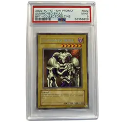 Yu-Gi-Oh! TCG PSA 9 Summoned Skull BPT-002 2002 Collectors Tin Limited Edition - Image 1