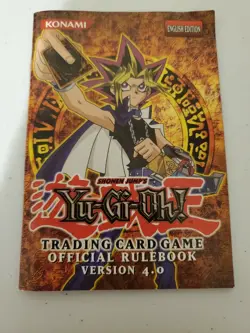 Konami Yu-Gi-Oh! Trading Card Game Official Rulebook- Version 4.0 - Image 1