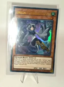 Lyrilusc - Celestine Wagtail - LED8-EN036   - Ultra Rare - 1st Edition  Yugioh - Image 1