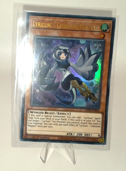 Lyrilusc - Celestine Wagtail - LED8-EN036   - Ultra Rare - 1st Edition  Yugioh - Image 3