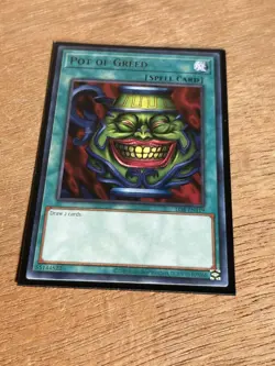 Pot Of Greed LOB-EN119 25th Anniversary Yugioh! NM - Image 4