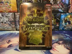 Yugioh Quarter Century Stampede 1st Edition Mini Box Tuck Box - Image 1