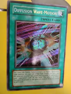 Yugioh Card TCG Diffusion Wave-Motion MFC-107 Secret Rare Holographic Near Mint - Image 1