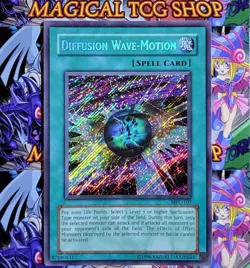 Yugioh Diffusion Wave-Motion MFC-107 Secret Rare Holo Bleed Konami 2003 NM - Image 4
