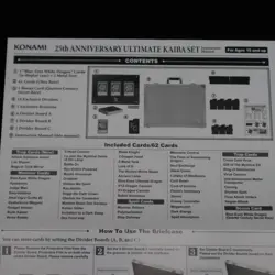 Yu-Gi-Oh! TCG Kaiba Ultimate Set Briefcase English 25th Anniversary Sealed RARE - Image 5