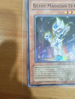 Yugioh! LP Silent Magician LV4 - NTR-EN001 - Super Rare - Limited Edition Lightl - Image 2