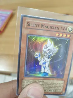Yugioh! LP Silent Magician LV4 - NTR-EN001 - Super Rare - Limited Edition Lightl - Image 3