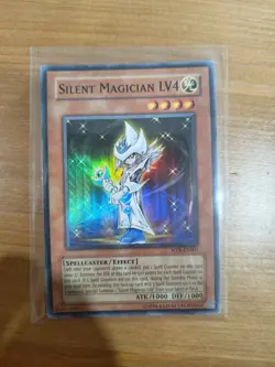 Yugioh! LP Silent Magician LV4 - NTR-EN001 - Super Rare - Limited Edition Lightl - Image 6