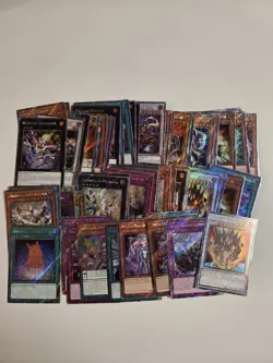 Yugioh Platinum Secret Rare Card Lot x100 RA03 RA04 PSR 1st Edition Mint Set - Image 6