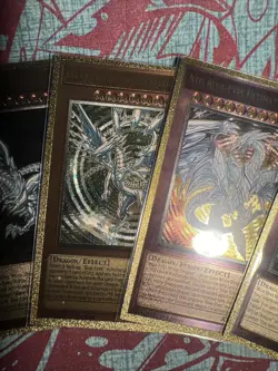 Yugioh Blue Eyes FULl Set GOLD ULTIMATE Waifu Card Girl Holo Anime YCS WC - Image 13