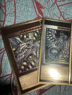 Yugioh Blue Eyes FULl Set GOLD ULTIMATE Waifu Card Girl Holo Anime YCS WC - Image 2